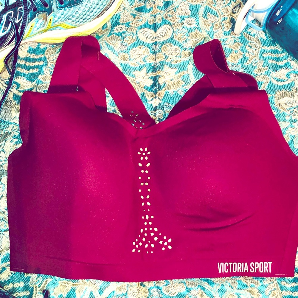 Victoria’s Secret Angel Max Sports Bra 32DD maroon